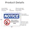 Signmission Safety Culture Sign, 14 in Width, Aluminum, Rectangle OS-2PACK-NS-A-1014-L-18631 - alternate 7